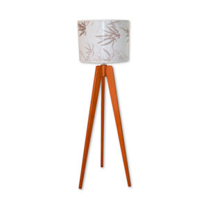 Luminária de piso de Madeira